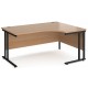 Maestro Cantilever Ergonomic Corner Office Desk